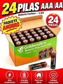 24 pz, Batería/Pila AA, 1.5V, Paquete 24 piezas, Para Aparatos, Controles, Lámparas, Juguetes, Alto rendimiento - Automóvil club británico - Ver 9