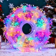 Upgraded Silver Wire Firework String Lights 18m 600LED, USB Powered With Remote Control 8 Lighting Modes, Bendable And Wrapable, Starry Firefly Lights, Multi-Holiday Universal, Indoor Window Wedding Bedroom Atmosphere Decor Lights - USB Firecracker Light - View 12