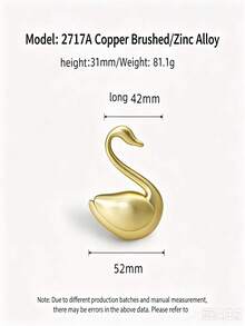 1pc Elegant Creative Swan Luxury Cabinet Drawer Door Handle Wardrobe Drawer Pull - 2717 - View 13