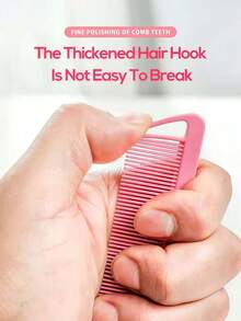 1/7-Piece Professional Pintail Comb Set, Including Pintail Comb, Parting Comb, Stainless Steel Pintail Comb, Anti-Static Hair Comb, Braiding Comb, Fine-Tooth Pintail Comb, Highlighting Comb, Etc., Multi-Functional, Suitable For Normal Hair, Candy Col - Multicolor - View 11