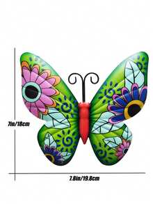 Colorful Butterfly Wall Hanging Decor, Home Wall Decoration Ornament - Butterfly 4PC - View 4