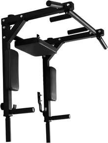 Barra De Dominadas, Home Gym 8 Ejercicios En 1, Soporta 400kg, Gimnasio En Casa, Fortalece Espalda Brazos Y Mas, Para Pared Y Piso, Uso Rudo FáCil InstalacióN - Negro - Ver 2