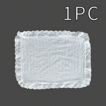 1/2/6pcs French White Lace Bow Decorative Doily Placemats, Suitable For Valentine's Day And Home Decor - Multicolor - View 11