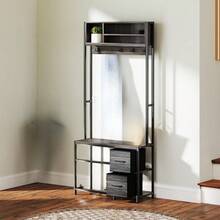 Storage Benches - Grey - View 2