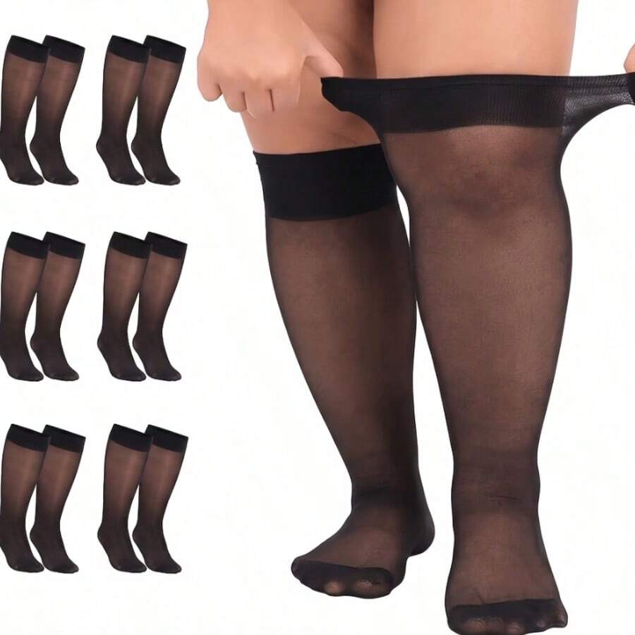 2 Pairs Unisex Diabetic Socks, Mid-Calf Loose-Top Cotton Socks - Non-Binding Design, Breathable & Comfortable, Multiple Colors Available - Multicolor - View 1