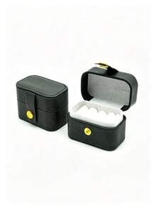 Luxury Mini Ring Box, Portable Earring Jewelry Box, Ring Storage Box, Dust-Proof Jewelry Box, Suitable For Home, Outdoor Travel And Camping Jewelry Storage - Multicolor - View 9