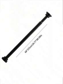 Adjustable Bathroom Tension Rod – Non-Slip, Rust-Resistant, No Drilling Required; Metal/Stainless Steel Material, Suitable For Bathroom, Closet And Kitchen. - A - View 17