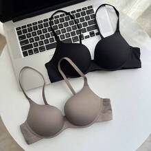 Hasbro Minimalist Seamless Push-Up Bra, Suitable For Small Bust, Round Cup Design, Thin Top Thick Bottom, Lifting Anti-Sagging Women's Bra - Round - View 5