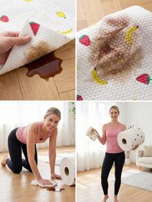 Reduce 90% Powerful Decontamination Microfiber Kitchen Wipe Roll Multi-Functional Soft And Super Absorbent Dishcloth Glass Cleaning Cloth No Lint, No Water Marks Suitable For Car Cleaning, Kitchen Tools, Bathroom Cleaning Household Cleaning - Multi-color - View 8