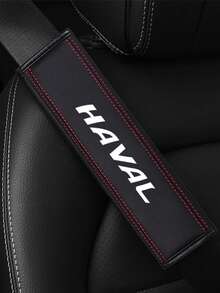 For HAVAL Accessories 2PCS Car Seat Belt Cushion Safety Belt Leather Shoulder Protector Pad Accessories - 1 - View 1