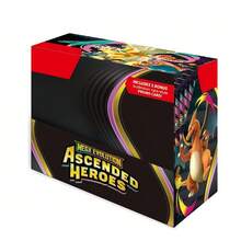 asmodee بطاقات بوكيمون 360/100 قطعة Vmax GX Vstar، بطاقات لعبة أنمي إبداعية ممتعة، وحوش الجيب، 10 قطع/عبوة، النسخة الإنجليزية، سلسلة الشمس والقمر، نجمة المنشور، حزمة توسيع البطاقات، بطاقات نادرة، معركة البطاقات، التطور، لعبة الطاولة، هدية العطلة، هدية الحفلة، هدية عيد الميلاد، هدية الزملاء - متعدد الألوان - مشاهدة 2