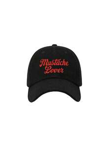 1/2pcs Unisex Letter Print Minimalist Corduroy Baseball Cap,Personalized Adjustable Trucker Hat,Suitable For Spring,Autumn,And Winter Daily Wear,Gift - Multicolor - View 27