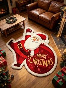 1 tấm thảm lông hình ông già Noel, thảm trang trí phòng ngủ, thảm nhỏ, thảm trang trí nhà cửa, thảm phòng khách, thảm nhỏ phòng khách, thảm phòng ngủ, trang trí nhà cửa phòng khách - Nhiều màu - Xem 6