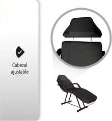 Spa Massage Table - Black - View 6