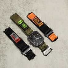 22毫米尼龙表带，兼容华为Watch GT5 GT4；46毫米表带，兼容华为Watch 5Pro 4 Pro GT3 GT2 GT3 2 Pro；46毫米表带 - 22mm - 查看 6