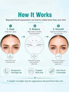 36pcs Self-Adhesive Sleep Forehead Patches, Reusable Elastic Facial Patches For Forehead (Also Suitable For Full Face), Washable, Re-Stickable, Portable And Compact, Suitable For Daily Use And Travel, Neutral Style, Chin Strap - Multicolor - View 5