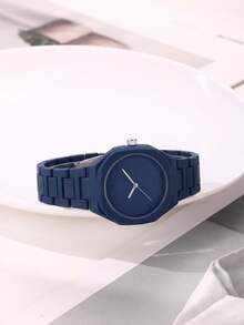 1pc Women's Fashion Casual Versatile Quartz Watch Suitable For Daily Wear - Blue - View 3
