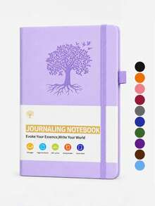 Horizontal Lined Notebook, Unisex Premium Leather Notebook, Suitable For Work, Notes, Business, Travel And Daily Recording; Includes 200 Pages Of 100gsm Lined Paper (Size: 5.9 Inches X 8.4 Inches) - Rectangle - View 6