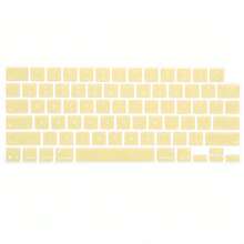 Silicone Keyboard Film For MacBook Neo 13 A3404 Light Yellow Keyboard Cover For MacBook Pro 14 16inch Laptop Keyboard Protective Film For MacBook Air 13.6 M2 M3 M4 M5 Air 15.3,Reusable And Washable Fresh Style Film,Suitable For Students,Birthday Gift - View 8