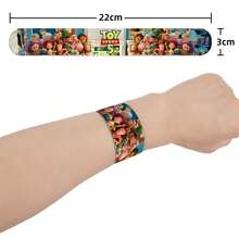 1 buah Gelang Lingkaran Paipa Kartun Anime Gelang Lingkaran Paipa Set Hadiah Pesta Ulang Tahun Gelang Anak-anak Kartun Anime Papa Lingkaran Set Hadiah Pesta Ulang Tahun - MultiWarna - View 4