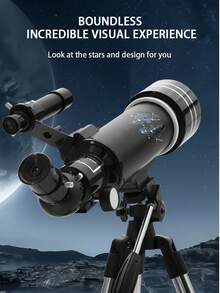 1pc Bird Watching Telescope With Tripod And Phone Clip, 123-63ft 1000yd Oblique View Eyepiece, Multi-Color Options, Suitable For Bird Watching, Outdoor Hunting, Birthday Gift, Camping Use - Multicolor - View 9