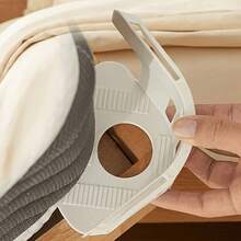 4pcs Bed Sheet Fixing Clips, Bed Sheet Fixing Device, Invisible Needle-Free Clips, Bed Sheet Fixing Anti-Slip Tool, Anti-Slip Fixing Buckle, Household Bed Sheet Smoothing Tool, Invisible Slot Anti-Slip Bed Sheet Clips, Invisible Bed Sheet Fixing Buckle, Adjustable Bed Sheet Fixing Clips - Multicolor - View 7
