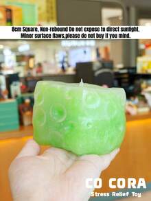 [Squishy] Keju Jumbo Bening Glasir, Keju Blok Ekstra Besar, 5cm-7cm-8cm, Squishy Keju Tekstur Glasir Beku, Hadiah Ideal, Kado Ulang Tahun - MultiWarna - View 36
