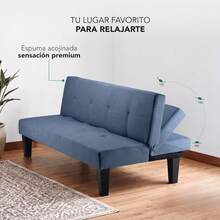 Futons - Blue - View 5