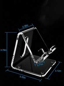 Non-Slip Phone Stand Portable Cell Phone Stand Holder For Men Women Multi-Functional Tablet Organization Storage Stand For Phones Tablets Office Vanity Room Decor For House Kitchen Bedroom Bathroom Back To School Travel Phone Essential Accessories - Multicolor - View 11