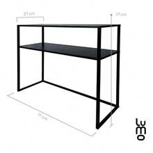 Sofa & Console Tables - Black - View 2