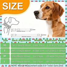 1pc Cartoon Christmas Tree Printed Collar, Soft Adjustable Dog Collar With Quick Release Safety Buckle, Adjustable Strap, Zinc Alloy DRing, Holiday Christmas Pet Collar For Small, Medium & Large Dogs And Cats, Festival Gift For Boy & Girl Pets - Green - View 7