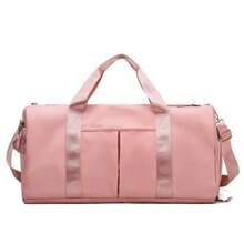 Travel Duffel Bags - Pink - View 1