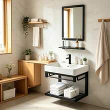 Bathroom Furniture Sets - Silver - View 9