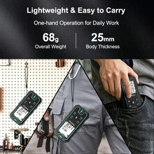 MASTFUYI Laser Distance Meter Red Laser Rangefinder Digital Laser Measure Tool With Area Volume Pythagorean Continuous Measurement - FY899S - View 9