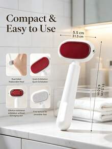 1pc New Double-Sided Foot Scraper, Curved Dead Skin Remover, Effectively Removes Stubborn Dead Skin, Stainless Steel Foot Trimming File Tool, Suitable For Cracked Heels - Multiple Styles - View 6