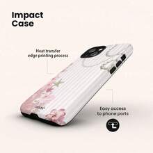 VESPOP Pearl Element Fashion Phone Case - Compatible With Iphone 18/17/16/15/14/13/12/11 Pro Max/Pro Plus/12 Mini/13 Mini, Compatible With Galaxy S26 S25 S24 S23 S22 S21 Plus Ultra, Compatible With Pixel 8 9 10 PRO - Mixed Color 1 - View 2