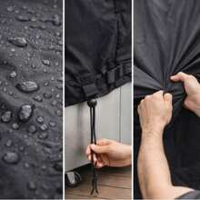 Waterproof Gas Grill Cover – Durable Cover (1 Pc.), Protective Grill Case - A - View 2