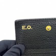【中古】GUCCI プチマーモント GGマーモント 二つ折り財布 コンパクトウォレット レザー ブラック 財布 ゴールド 456126 - ブラック - チェックする 6