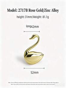 1pc Elegant Creative Swan Luxury Cabinet Drawer Door Handle Wardrobe Drawer Pull - 2717 - View 16