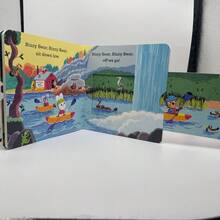Compact Busy Learning Materials, Perfect For Learning English, Interactive Comics Attract Readers, Vibrant Colors, Party Illustrations, Foldable Pages, Reading Fun - Multicolor - View 3