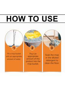 AMZ Floor Cleaner Daily Fresh Dirt Removal Brightening Multi-Material Compatible Floor Care Home Cleaning Solution - Multiple - View 5