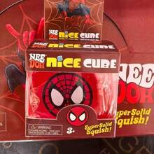 1PC Ice Cube Spider‑Man, Maltose Block Stress Relief Fidget Toy, Cute Rebound Squeeze Vent Toy For Kids Adults - Multicolor - View 7