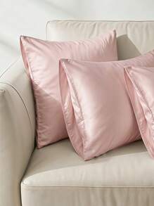 Veyra Day 2 Buah Sarung Bantal Bordir Poliester dengan Penutup Amplop, Bahan Poliester Halus dan Bernapas, Pelindung Bantal Tempat Tidur dengan Penutup Amplop (Tanpa Isian) - MultiWarna - View 8
