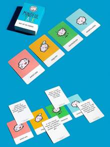 Mindful Talk & Mighty Philosophers Conversation Card Game, Thought-Provoking Question Game, Great For Christmas, Game Party, Perfect Gift For Group Discussions, Interactive Social Table Game - Multicolor - View 3