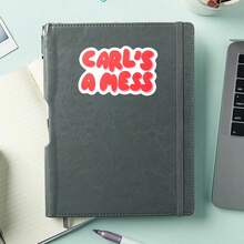 1PC Funny Sarcastic Quote Decal Sticker, Workplace Humor Vinyl Sticker For Kindle Laptop, Waterproof Laptop Sticker For Water Bottle Journal Travel Case, Quirky Gift For Friends Coworker Sibling Teens Adults - Multicolor - View 5