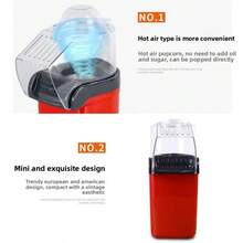 This Fully Automatic Mini Electric Popcorn Maker Is Perfect For Family Use And An Ideal Option For Healthy Snacking. - US A Type Plug(110-127V) - View 8