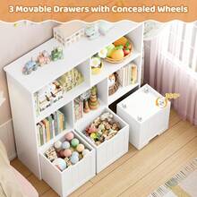 Toy Storage - White - View 4