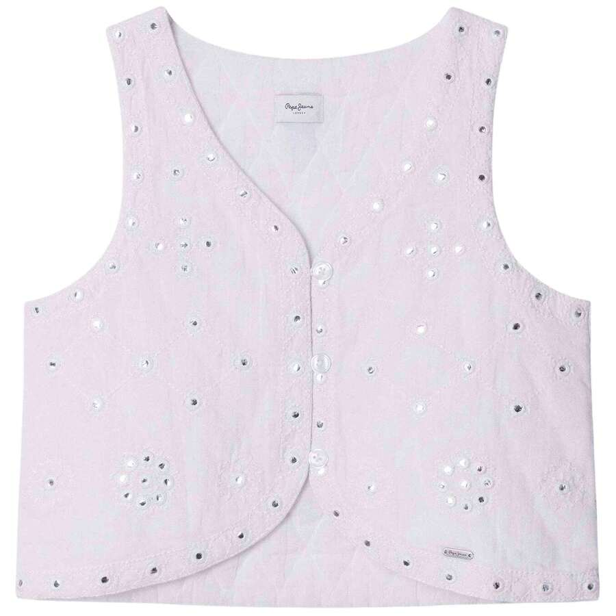 Pepe Jeans معاطف شتوية طفلة صغيرة - وردي - مشاهدة 1