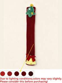 Christmas Style Refrigerator Handle Cover - Suitable For Various Appliances (Refrigerator, Microwave, Dishwasher); Ideal Choice For Indoor Christmas Decoration And Holiday Party Supplies; Washable Handle Cover, Create Festive Atmosphere - Multicolor - View 16