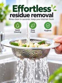 Large Kitchen Sink Strainer For Most Sink Drains Wide Rim Sink Drain Filter Round Drain Stopper Garbage Disposal Plug Sieve Basket Strainer Hollow Food Catcher Household Items Home Bathroom Decor House Kitchen Essentials Accessories Kitchen Gadgets - Multi-color - View 9